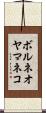 ボルネオヤマネコ Scroll