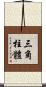 三角柱體 Scroll