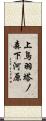 上鳥羽塔ノ森下河原 Scroll