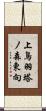 上鳥羽塔ノ森東向 Scroll