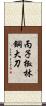 丙子椒林銅大刀 Scroll