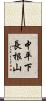 中平下長根山 Scroll