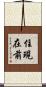 住現在前 Scroll