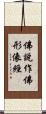 佛說作佛形像經 Scroll