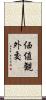 価値観外交 Scroll