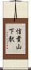 信貴山下駅 Scroll