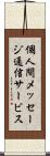 個人間メッセージ通信サービス Scroll