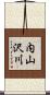 内山沢川 Scroll
