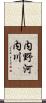 内野河内川 Scroll