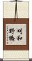 刈和野橋 Scroll