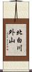 北白川外山 Scroll