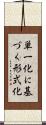 単一化に基づく形式化 Scroll