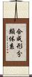 合成形分類体系 Scroll