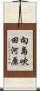 向島吹田河原 Scroll