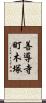 善導寺町木塚 Scroll