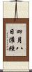 四月八日灌經 Scroll