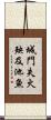 城門失火，殃及池魚 Scroll