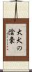 大犬の陰嚢 Scroll