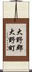 大野郡大野町 Scroll