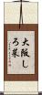 大阪しろ菜 Scroll