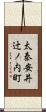 太秦安井辻ノ内町 Scroll