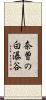 奈曽の白瀑谷 Scroll