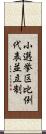 小選挙区比例代表並立制 Scroll