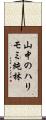 山中のハリモミ純林 Scroll