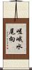 嵯峨水尾向 Scroll