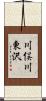 川俣川東沢 Scroll