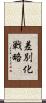 差別化戦略 Scroll