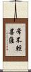 常不輕菩薩 Scroll