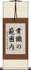 常識の範囲内 Scroll