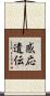 感応遺伝 Scroll