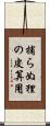 捕らぬ狸の皮算用 Scroll