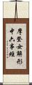 摩登女解形中六事經 Scroll