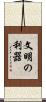 文明の利器 Scroll