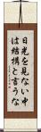 日光を見ない中は結構と言うな Scroll