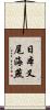 日本叉尾海燕 Scroll