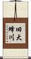 旧大蜂川 Scroll