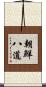 朝鮮八道 Scroll