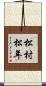 松村松年 Scroll