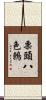 栗頭八色鶇 Scroll