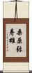 桑原弥寿雄 Scroll