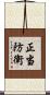 正当防衛 Scroll