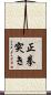 正拳突き Scroll