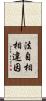 法自相相違因 Scroll