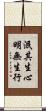 泯其生心明無生行 Scroll