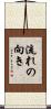 流れの向き Scroll