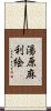 湯原麻利絵 Scroll